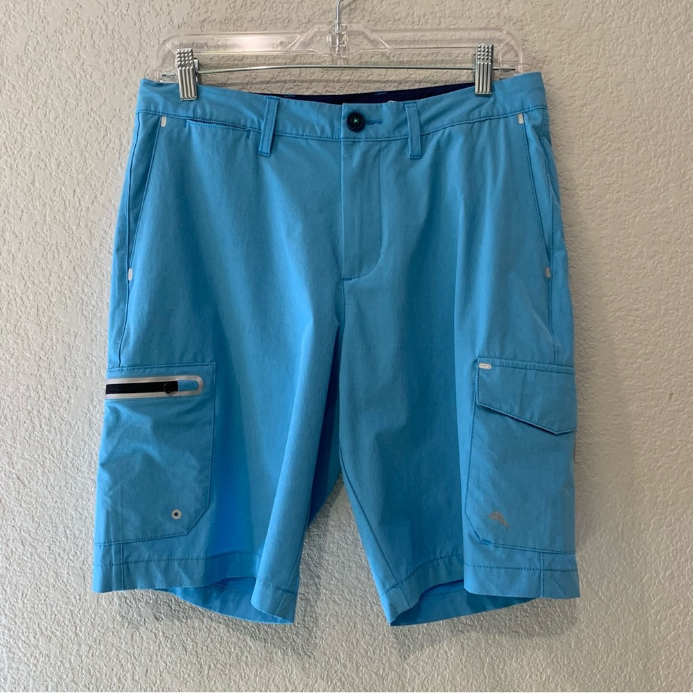Tommy Bahama Hybrid Cargo Shorts Mens 30 Cayman Isles IslandZone Shorts Beach - Picture 1 of 15